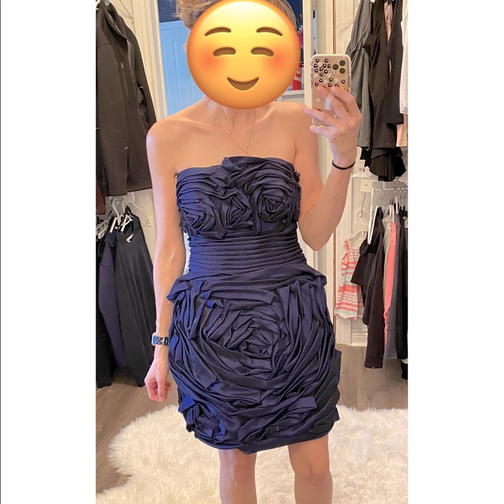 Jovani Strapless Cocktail Dress - 06